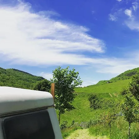 Aurinko : Caravane Avec Bain Nordique בית הארחה Roquefort-Les-Cascades