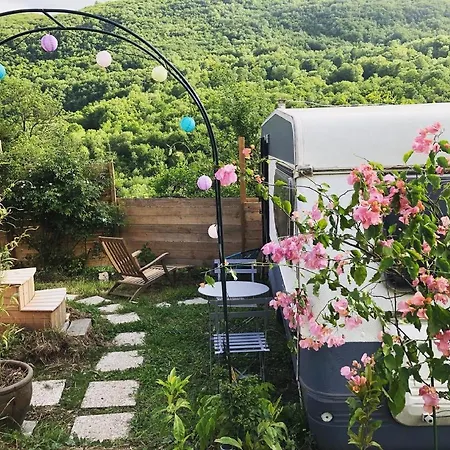 Aurinko : Caravane Avec Bain Nordique 3* Roquefort-Les-Cascades