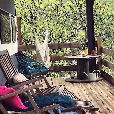 Aurinko : Caravane Avec Bain Nordique Roquefort-Les-Cascades