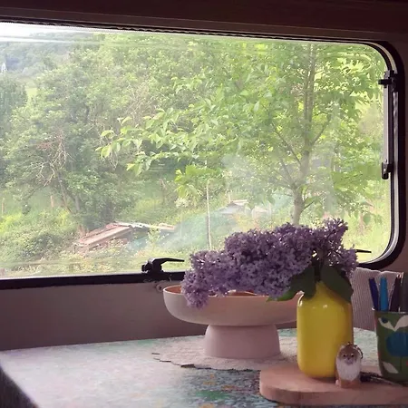 Aurinko : Caravane Avec Bain Nordique