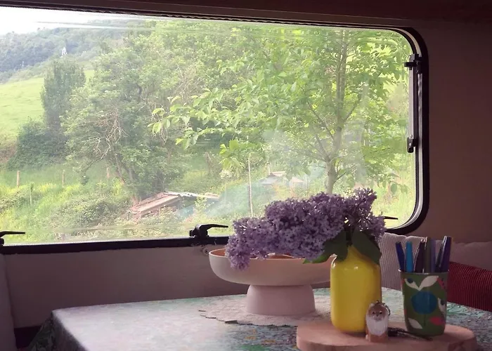 Aurinko : Caravane Avec Bain Nordique